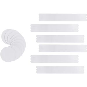 GreenZech (2*38CM) Anti Skid Non Slip Strip Stickers White Safety Tape Bathroom Shower Flo GreenZech (2*38CM) Anti Skid Non Slip Strip Stickers White Safety Tape Bathroom Shower Flo