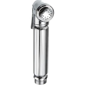 GreenZech (260g) Brass Shattaf Douche Spray Bidet Toilet Shower Head Nozzle Holder Silver GreenZech (260g) Brass Shattaf Douche Spray Bidet Toilet Shower Head Nozzle Holder Silver