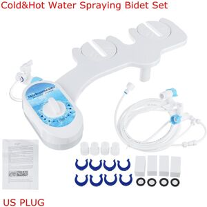 GreenZech (Type B) 7/8 Bidet Fresh Water Spray Mechanical Non-Electric Toilet Seat Attachm GreenZech (Type B) 7/8 Bidet Fresh Water Spray Mechanical Non-Electric Toilet Seat Attachm