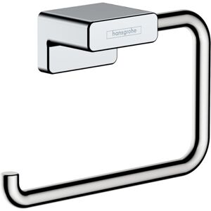 Hansgrohe AddStoris Bathroom Toilet Roll Holder Chrome Wall Mount Modern Hansgrohe AddStoris Bathroom Toilet Roll Holder Chrome Wall Mount Modern