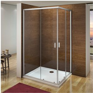 AICA ( Rectangle 900x760mm) Corner Entry Shower Enclosure Walk In Sliding Door Glass AICA ( Rectangle 900x760mm) Corner Entry Shower Enclosure Walk In Sliding Door Glass