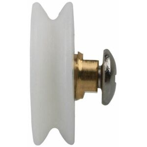 Unbranded Pack of 4 x Shower Door Rollers/Runners/Spares/Grooved Wheels 23mm Dia Unbranded Pack of 4 x Shower Door Rollers/Runners/Spares/Grooved Wheels 23mm Dia