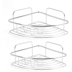 Vivo (Corner) 2x Shower Caddy Bathroom Suction Shelf Storage Shampoo Soap Holder No D Vivo (Corner) 2x Shower Caddy Bathroom Suction Shelf Storage Shampoo Soap Holder No D