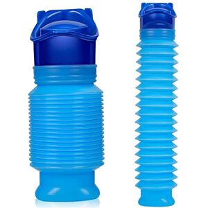 CUNQN Emergency Toilet Shrinkable Urinal Portable Mobile Toilet 750ML Urine Pee CUNQN Emergency Toilet Shrinkable Urinal Portable Mobile Toilet 750ML Urine Pee