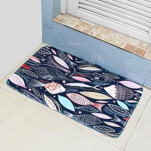 GreenZech 45*75cm Bathroom Shower Bath Mat Non Slip Back Carpet Mat Toilet Rug Leaves Desi GreenZech 45*75cm Bathroom Shower Bath Mat Non Slip Back Carpet Mat Toilet Rug Leaves Desi