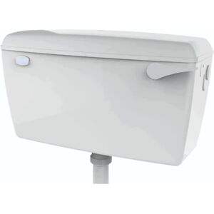 Taps2Traps Wall Mounted Lever Toilet Low Level Flushing Cistern - Side Entry Taps2Traps Wall Mounted Lever Toilet Low Level Flushing Cistern - Side Entry