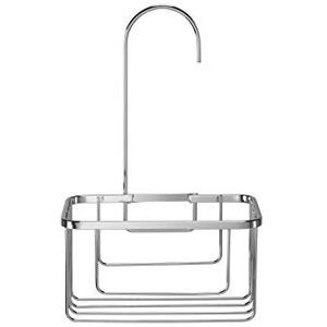 Croydex QM260441 Chrome Shower Riser Rail Hook Over Caddy Basket, 5 Year Rust Fr Croydex QM260441 Chrome Shower Riser Rail Hook Over Caddy Basket, 5 Year Rust Fr