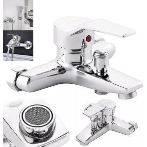 Unbranded Shower Faucet Wall Mounted Bath Valve Mixer Tap Unbranded Shower Faucet Wall Mounted Bath Valve Mixer Tap