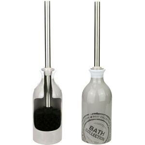 Ridder (Grey) Toilet Brush and Holder Ceramic Bathroom Ridder (Grey) Toilet Brush and Holder Ceramic Bathroom