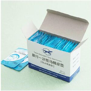 nobrand (50pcs 40X48cm) 6-50pcs/Bag Disposable Toilet Seat Cover Mat Portable Waterproof nobrand (50pcs 40X48cm) 6-50pcs/Bag Disposable Toilet Seat Cover Mat Portable Waterproof