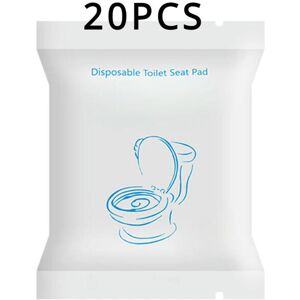 nobrand (20PCS) Disposable Toilet Seat Cover Travel Hotel Bathroom Toilet Protective Cov nobrand (20PCS) Disposable Toilet Seat Cover Travel Hotel Bathroom Toilet Protective Cov