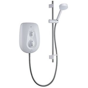 Mira-Showers Mira Showers Vie Electric Showers 9.5 kW Electric Shower White/Chrome 1.1788.005 Mira-Showers Mira Showers Vie Electric Showers 9.5 kW Electric Shower White/Chrome 1.1788.005