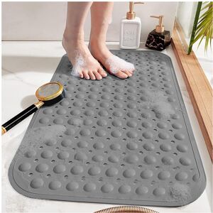 Oxford Homeware (38 x 70 cm, Grey) Non Slip Bath Mat Bath Tub Shower Mat Anti Allergy Bath Mat Oxford Homeware (38 x 70 cm, Grey) Non Slip Bath Mat Bath Tub Shower Mat Anti Allergy Bath Mat