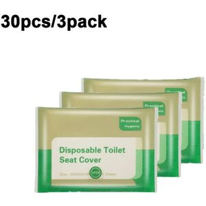 nobrand (30pcs) Portable Disposable Toilet Seat Cover Mat Travel Camping Hotel Home Bath nobrand (30pcs) Portable Disposable Toilet Seat Cover Mat Travel Camping Hotel Home Bath
