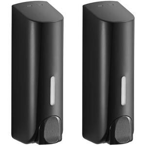 Jojomino 2X 350Ml Soap Dispenser Wall Mounted Manual Soap Dispenser Bathroom Shower Gel L Jojomino 2X 350Ml Soap Dispenser Wall Mounted Manual Soap Dispenser Bathroom Shower Gel L