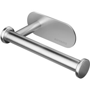 Ahyanz Toilet Roll Holder Wall Mounted - 3M Self-Adhesive SUS 304 Stainless Steel Brush Ahyanz Toilet Roll Holder Wall Mounted - 3M Self-Adhesive SUS 304 Stainless Steel Brush