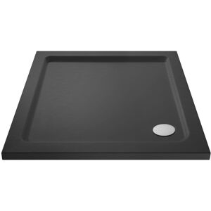 Balterley - 800mm Premium Square Shower Tray - Slate Grey Balterley - 800mm Premium Square Shower Tray - Slate Grey