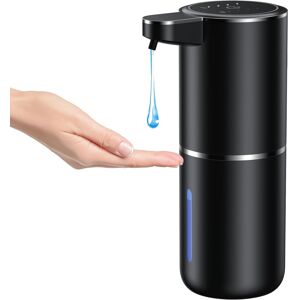 Unbranded (black) Automatic Soap Dispenser, 380ML Rechargeable Touchless Foam Soap Dispens Unbranded (black) Automatic Soap Dispenser, 380ML Rechargeable Touchless Foam Soap Dispens