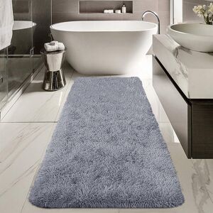 Imperial Rooms (60x220 cm- Large Bath Mat, Grey) Non Slip Bath Mats Soft Shaggy Bathroom Shower Imperial Rooms (60x220 cm- Large Bath Mat, Grey) Non Slip Bath Mats Soft Shaggy Bathroom Shower
