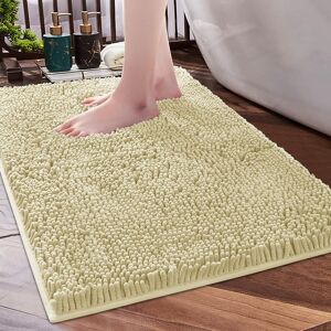 Imperial Rooms (40cm x 60cm, Cream) Chenille Bath Mat Non-Slip Dog Doormats Bathroom Shower Rug Imperial Rooms (40cm x 60cm, Cream) Chenille Bath Mat Non-Slip Dog Doormats Bathroom Shower Rug