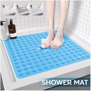 Imperial Rooms (53 x 53 cm, Blue Shower/Bath Mat) Bath Tub Shower Mats Non Slip Large Strong Su Imperial Rooms (53 x 53 cm, Blue Shower/Bath Mat) Bath Tub Shower Mats Non Slip Large Strong Su