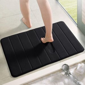 Imperial Rooms (50x80 cm, Black Bath Mat) Memory Foam Bath Mat Non Slip Bathroom Shower Rug Imperial Rooms (50x80 cm, Black Bath Mat) Memory Foam Bath Mat Non Slip Bathroom Shower Rug