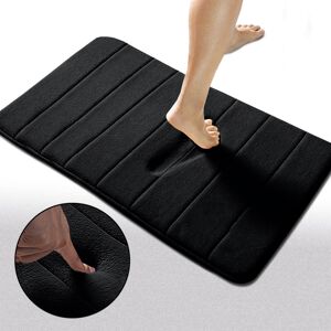 ASPIRE HOMEWARE (40x60 cm, Black Bath Mat) Bath Shower Mat Memory Foam Anti Slip Bathroom Rug ASPIRE HOMEWARE (40x60 cm, Black Bath Mat) Bath Shower Mat Memory Foam Anti Slip Bathroom Rug