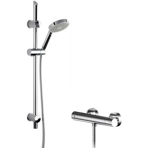 Balterley Current Round Thermostatic Bar Valve and Single Function Handset Slider Rail Kit Balterley Current Round Thermostatic Bar Valve and Single Function Handset Slider Rail Kit
