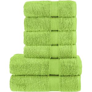 vidaXL Premium Towel Set 6 Piece - Bath & Shower Towels vidaXL Premium Towel Set 6 Piece - Bath & Shower Towels
