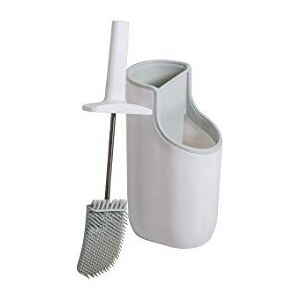 Addis Premium Toilet Brush & Storage Station Set with deep clean flexible Silicone Toi Addis Premium Toilet Brush & Storage Station Set with deep clean flexible Silicone Toi