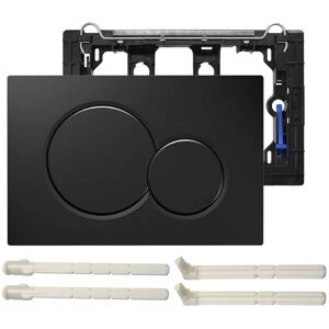 Unbranded (Black) For Geberit Sigma 01 Dual Push Button Flush Plate Actuator Wc Concealed Unbranded (Black) For Geberit Sigma 01 Dual Push Button Flush Plate Actuator Wc Concealed