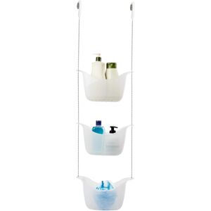 Umbra 022360670 Bask White Hanging Shower Caddy Bathroom Storage and Organizer Umbra 022360670 Bask White Hanging Shower Caddy Bathroom Storage and Organizer