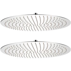 vidaXL 50cm Rain Shower Head Stainless Steel - Shower Head vidaXL 50cm Rain Shower Head Stainless Steel - Shower Head
