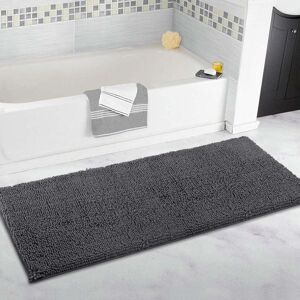 Unbranded (40x60cm, Dark Grey) Extra Large Bathroom Rug Long Plush Bath Mat,Non Slip & Sup Unbranded (40x60cm, Dark Grey) Extra Large Bathroom Rug Long Plush Bath Mat,Non Slip & Sup
