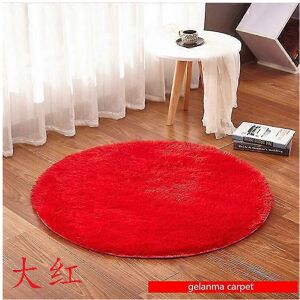 Unbranded (80cm diameter, Red) Bath mat non slip absorbent shower bathroom rug carpet roun Unbranded (80cm diameter, Red) Bath mat non slip absorbent shower bathroom rug carpet roun
