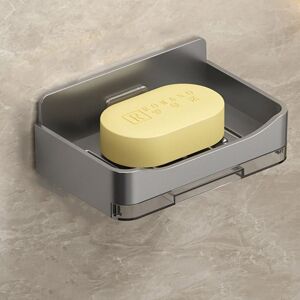 Unbranded (grey) Self Adhesive Soap Dish Wall Mounted Soap Storage Tray Soap Holder Kitche Unbranded (grey) Self Adhesive Soap Dish Wall Mounted Soap Storage Tray Soap Holder Kitche