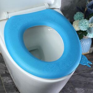 Unbranded (blue) Portable EVA Toilet Seat Waterproof and Warm All Seasons Universal Toilet Unbranded (blue) Portable EVA Toilet Seat Waterproof and Warm All Seasons Universal Toilet
