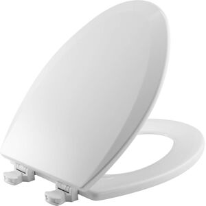 Bemis CHURCH 585EC 000 Toilet Seat with Easy Clean & Change Hinge ELONGATED Durable Bemis CHURCH 585EC 000 Toilet Seat with Easy Clean & Change Hinge ELONGATED Durable
