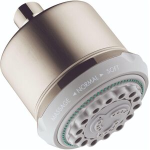 Hansgrohe Clubmaster 4-inch Easy Clean Easy Install Showerhead Modern 3-Spray Fu Hansgrohe Clubmaster 4-inch Easy Clean Easy Install Showerhead Modern 3-Spray Fu