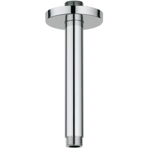 Grohe 27217000 Rainshower 6 In. Ceiling Shower Arm Starlight Chrome .5 Grohe 27217000 Rainshower 6 In. Ceiling Shower Arm Starlight Chrome .5