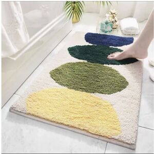 Unbranded (Lemon beige, 50X80cm 19.7X31.5in) Bathroom absorbent floor mat, bathroom door n Unbranded (Lemon beige, 50X80cm 19.7X31.5in) Bathroom absorbent floor mat, bathroom door n