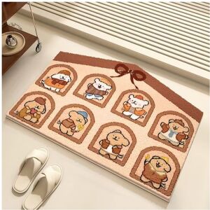 Unbranded (Puppy cartoon room, 60x90cm23.6x35.4in) Cartoon House Dachshund Dog Katie Imita Unbranded (Puppy cartoon room, 60x90cm23.6x35.4in) Cartoon House Dachshund Dog Katie Imita