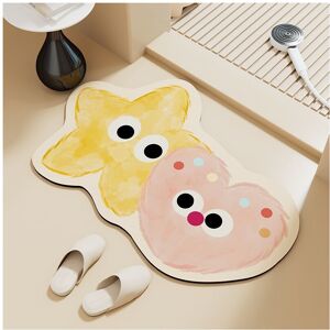 Unbranded (good star beast, 80x120cm31.5x47.2in) Cartoon diatom mud absorbent floor mat ba Unbranded (good star beast, 80x120cm31.5x47.2in) Cartoon diatom mud absorbent floor mat ba
