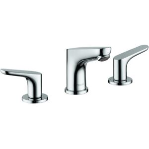 Hansgrohe Focus Modern Widespread Easy Clean 2Handle 3 5inch Tall Bathroom Sink Hansgrohe Focus Modern Widespread Easy Clean 2Handle 3 5inch Tall Bathroom Sink