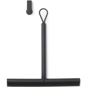 Brabantia Silicone Shower Squeegee with Hook (Dark Grey) Anti Streak Cleaning Wi Brabantia Silicone Shower Squeegee with Hook (Dark Grey) Anti Streak Cleaning Wi