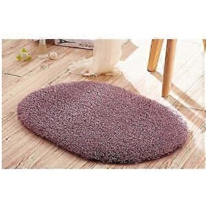 Unbranded (40*60, Dark Purple) JWL-Bathroom Mats Foam Bath Rug Ellipse Mats Anti-Slip Soft Unbranded (40*60, Dark Purple) JWL-Bathroom Mats Foam Bath Rug Ellipse Mats Anti-Slip Soft