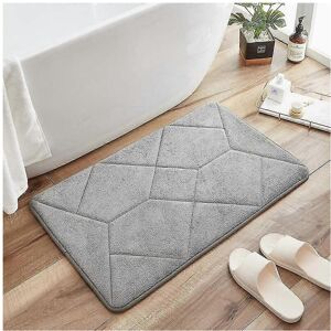 Unbranded Non-slip Bathroom Mat Absorbent Bath Rug for Bathroom Floor(grey) Unbranded Non-slip Bathroom Mat Absorbent Bath Rug for Bathroom Floor(grey)