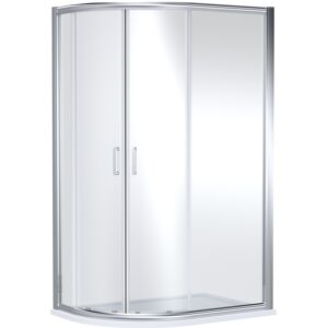 Balterley Contemporary 8mm Glass Offset Quadrant Shower Enclosure, 1200 x 800mm, Chrome Balterley Contemporary 8mm Glass Offset Quadrant Shower Enclosure, 1200 x 800mm, Chrome