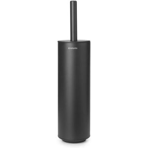 Brabantia - Mindset Toilet Brush and Holder - Bristle Brush - Protective Steel H Brabantia - Mindset Toilet Brush and Holder - Bristle Brush - Protective Steel H