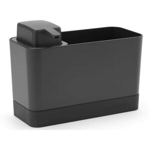 Brabantia Kitchen Sink Organiser Set with Soap Dispenser (Dark Grey) Cloths/Spon Brabantia Kitchen Sink Organiser Set with Soap Dispenser (Dark Grey) Cloths/Spon